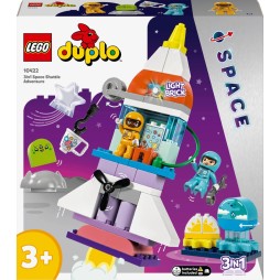 DUPLO 10422 3-in-1-Spaceshuttle für viele