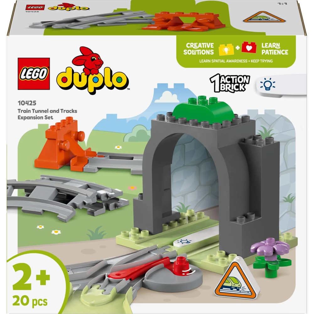 DUPLO 10425 Eisenbahntunnel und Schienen