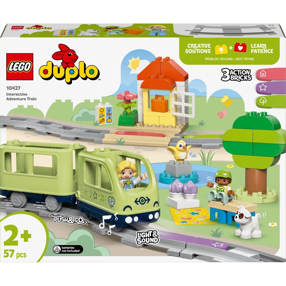 DUPLO 10427 Interaktive Abenteuer-Eisenbahn