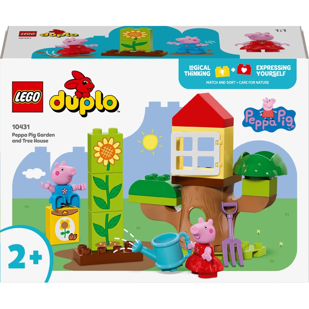 DUPLO 10431 Peppas Garten mit Baumhaus
