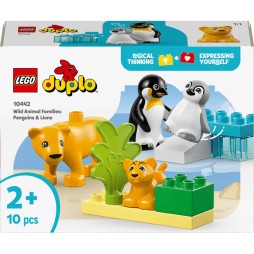 DUPLO 10442 Wildtierfamilie Pinguine und