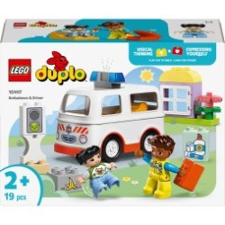 DUPLO 10447 Rettungswagen mit Fahrer