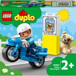 DUPLO 10967 Polizeimotorrad