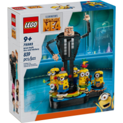 Brick-Built Gru and Minions 75582