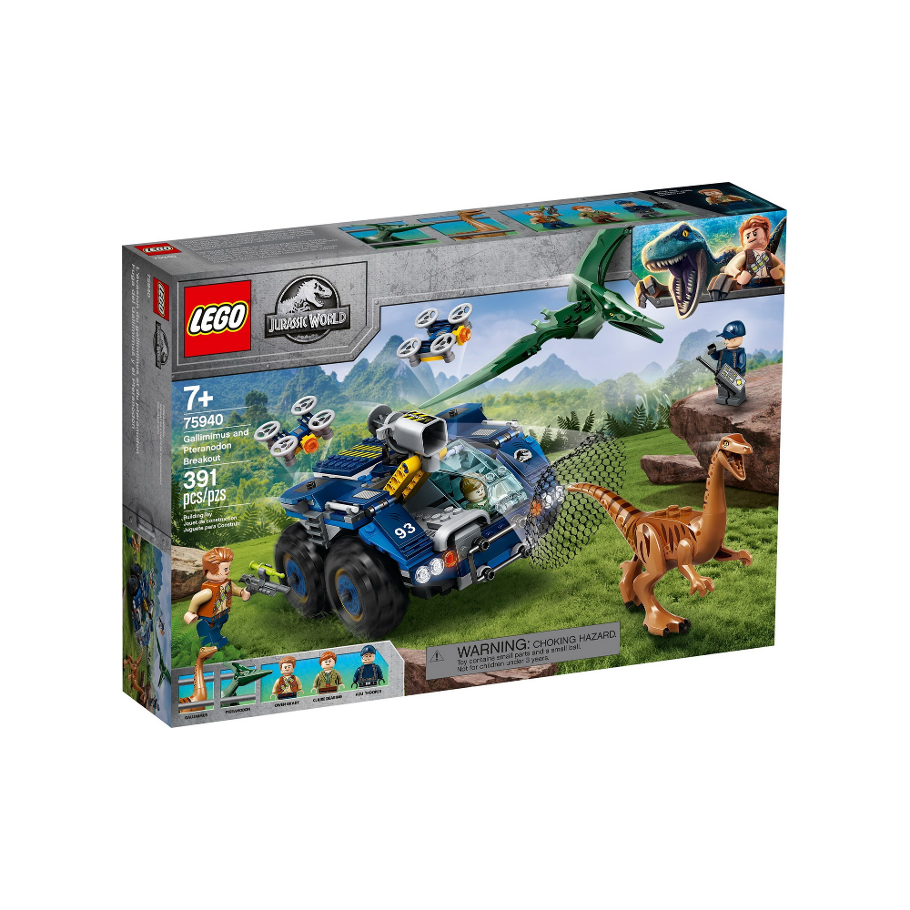 Gallimimus and Pteranodon Breakout 75940