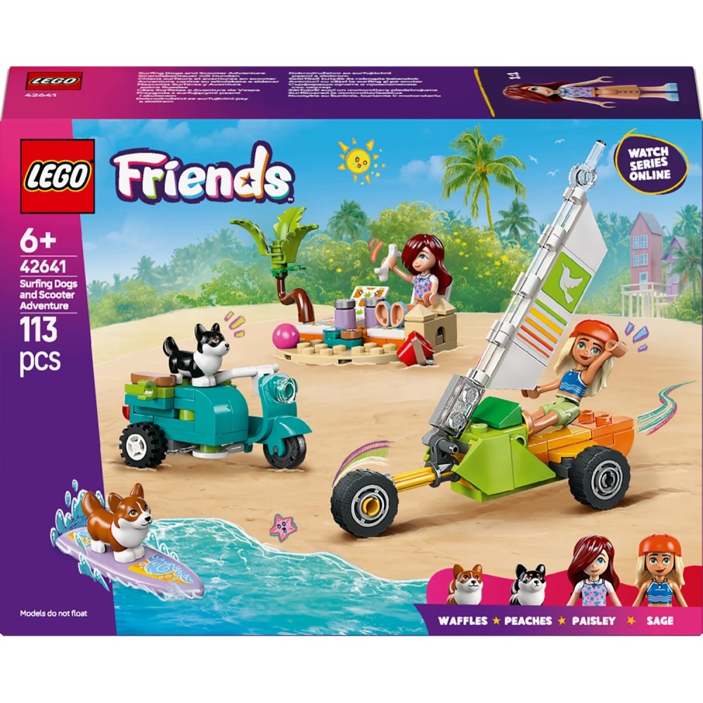 LEGO 42641 Strandabenteuer mit Hunden