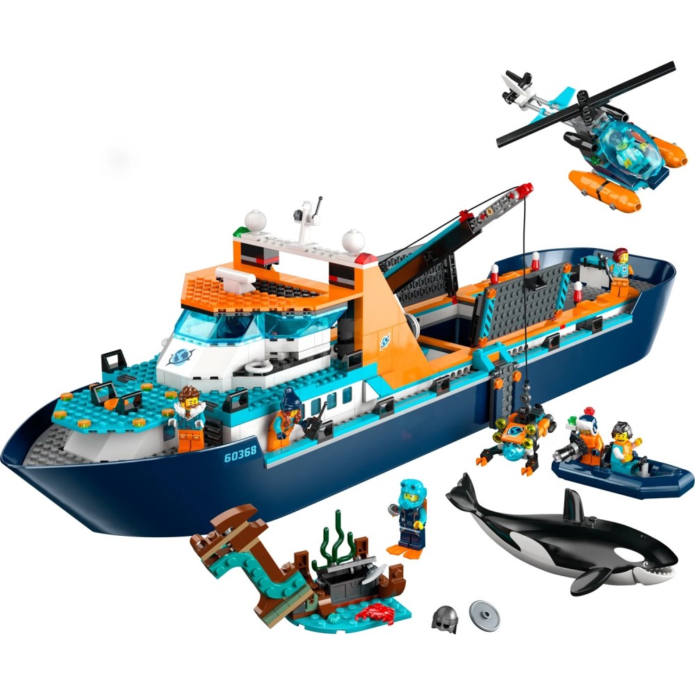 LEGO 60368 Arktis-Forschungsschiff