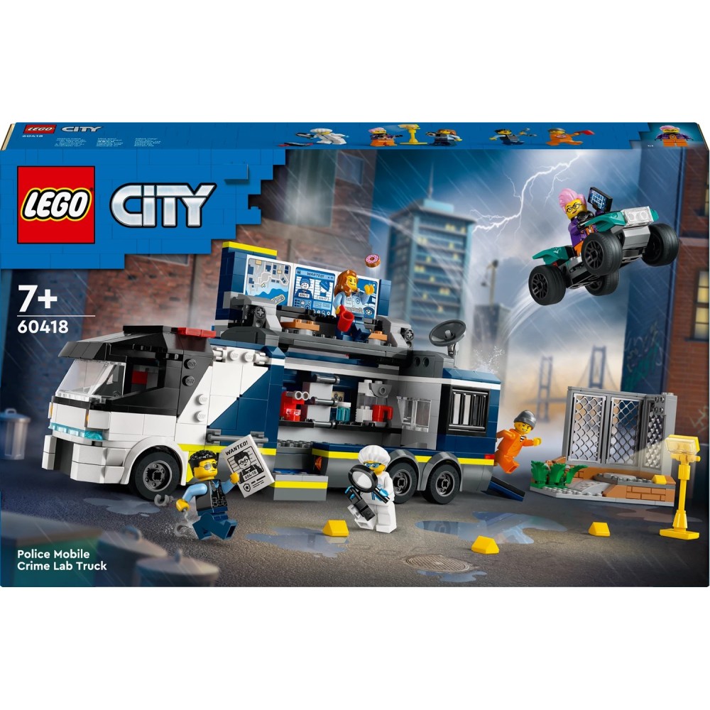 LEGO 60418 Polizeitruck mit Labor