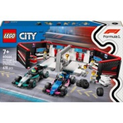 LEGO 60444 F1 Garage mit Mercedes-AMG &