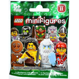 Minifigure, Series 11 (Complete Random Set of 1 Minifigure) 71002