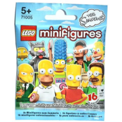 Minifigure, The Simpsons, Series 1 (Complete Random Set of 1 Minifigure) 71005