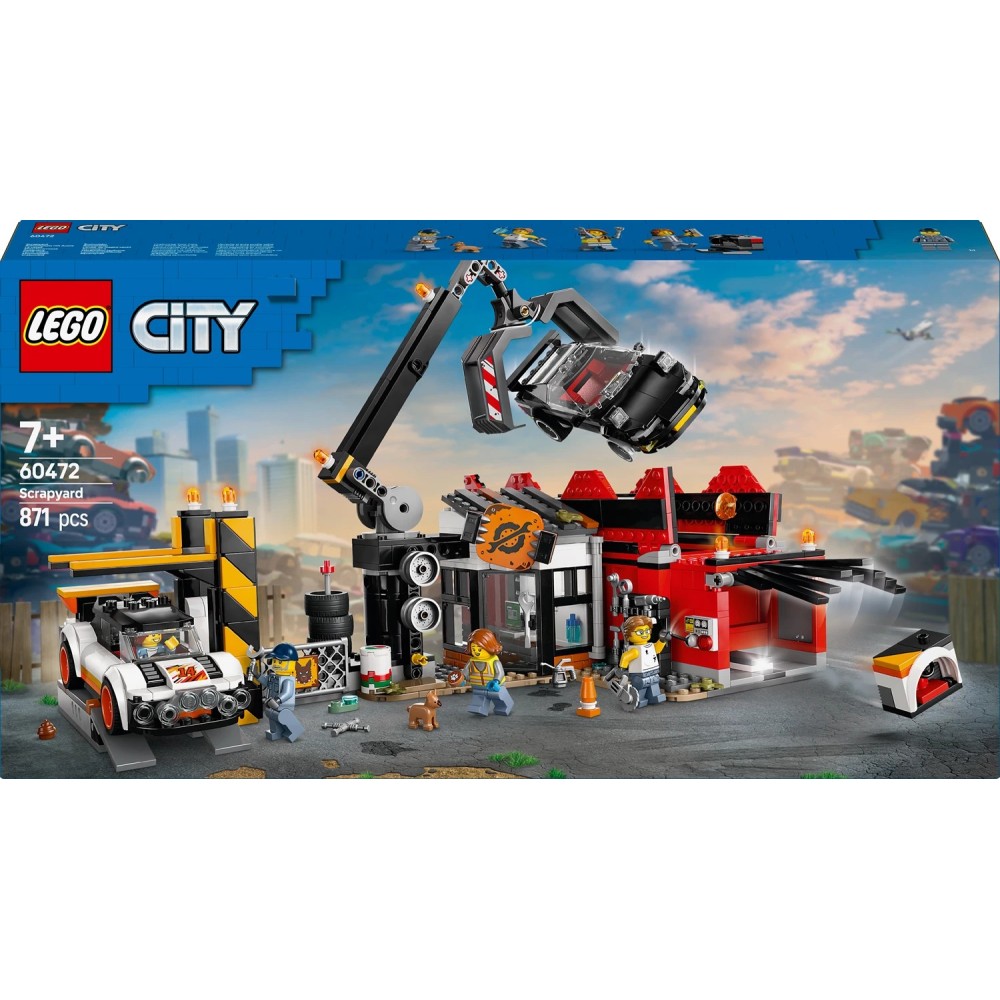 LEGO 60472 Schrottplatz mit Autos