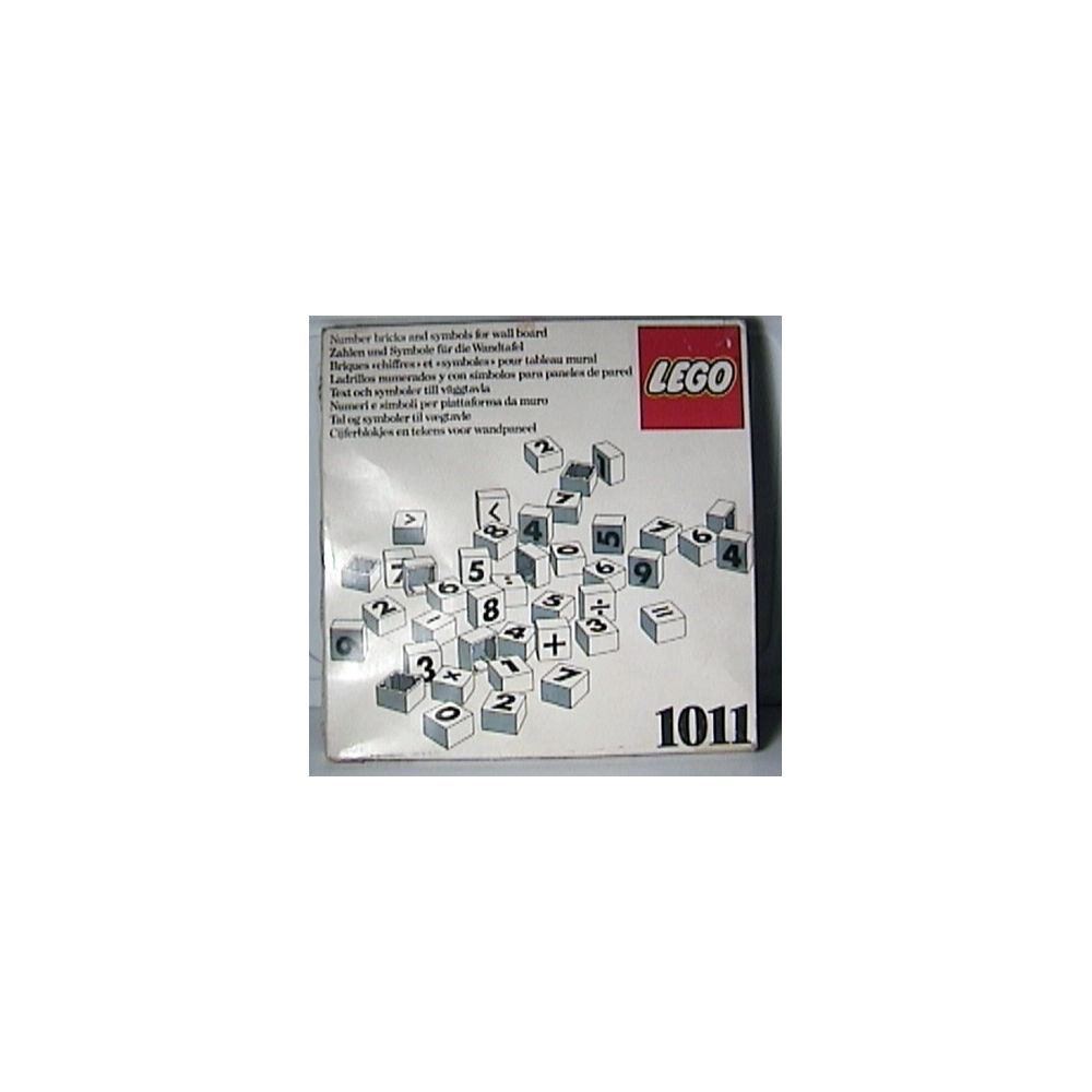 Number/Symbol Blocks (Number bricks and symbols for wall board) 1011