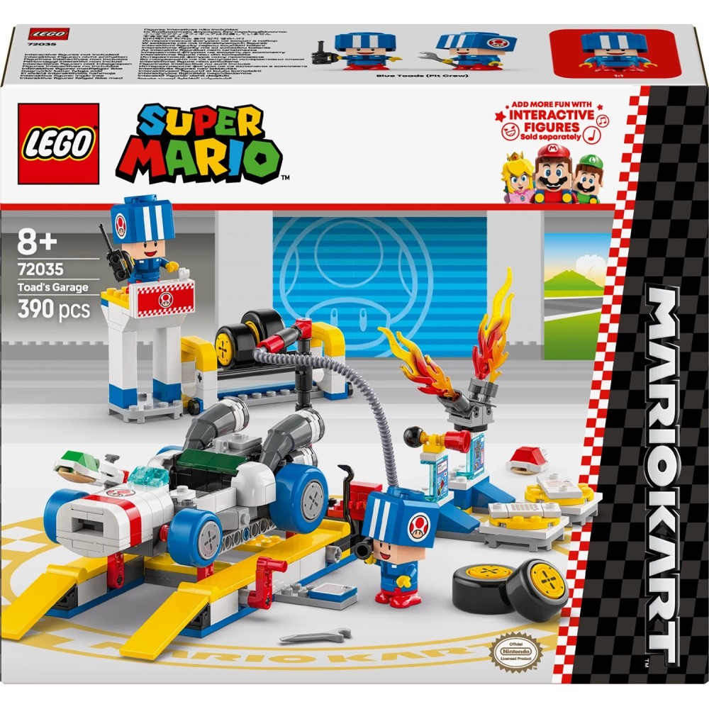 LEGO 72035 Mario Kart Toads Werkstatt