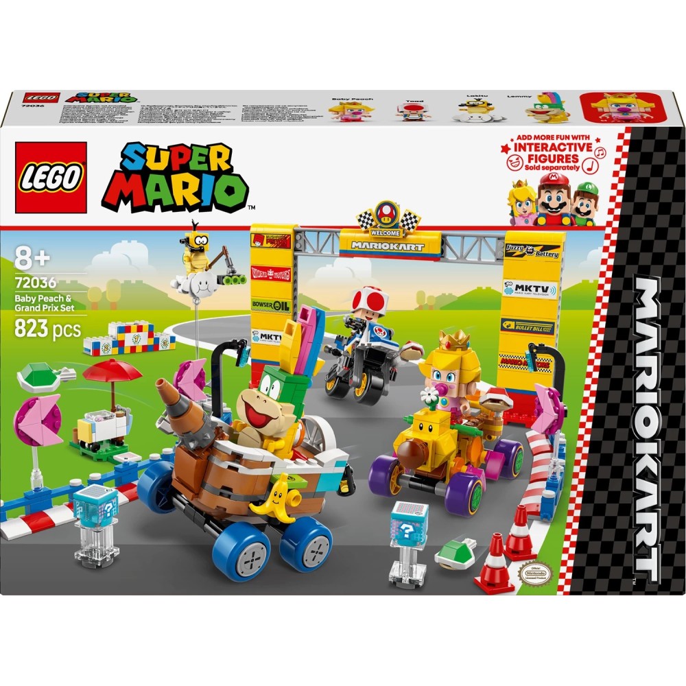 LEGO 72036 Mario Kart Baby Peach & Grand