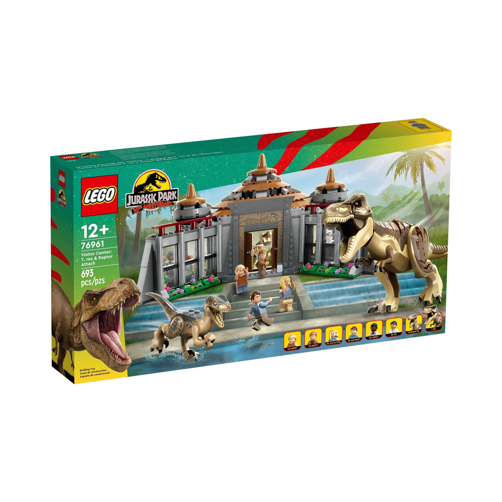 Visitor Center: T. rex & Raptor Attack 76961