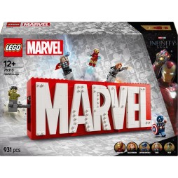 LEGO 76313 MARVEL Logo & Minifiguren